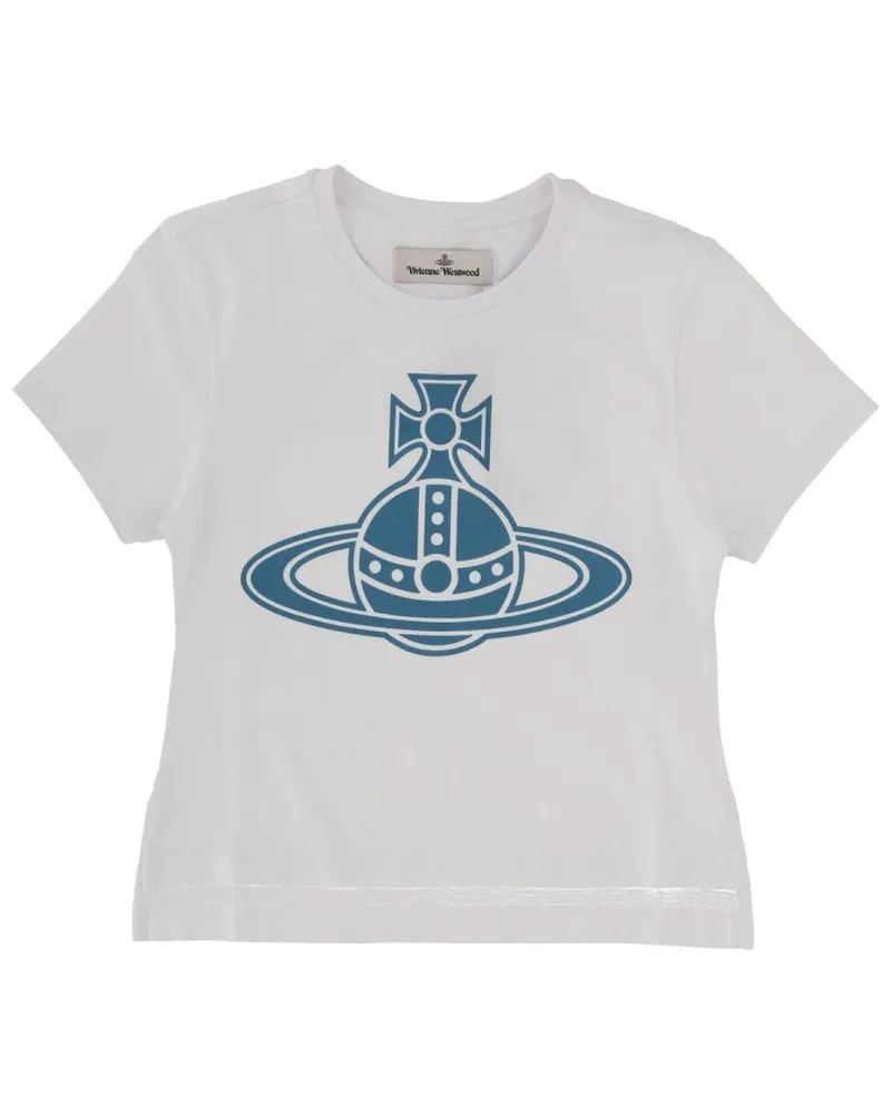 Vivienne Westwood Paris Orb T-Shirt — White White