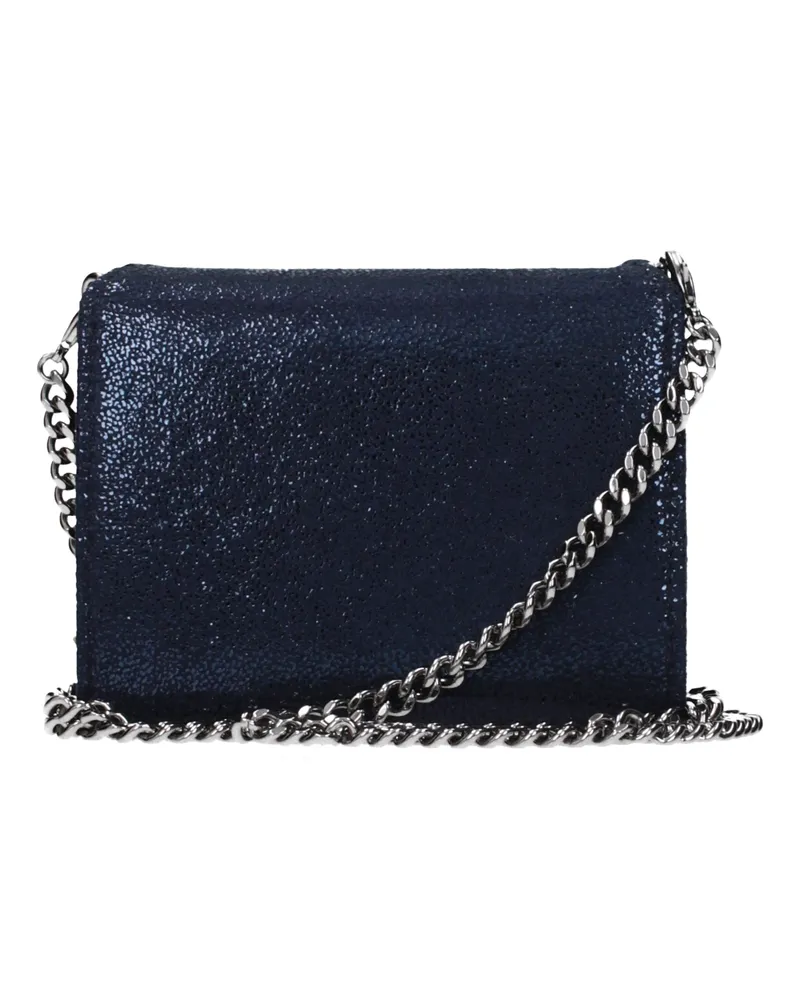 Stella McCartney Women's Blue Leather Wallet Navy