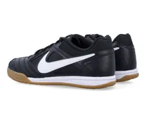 Women's Gato Sneaker Black Leather Rubber Sole