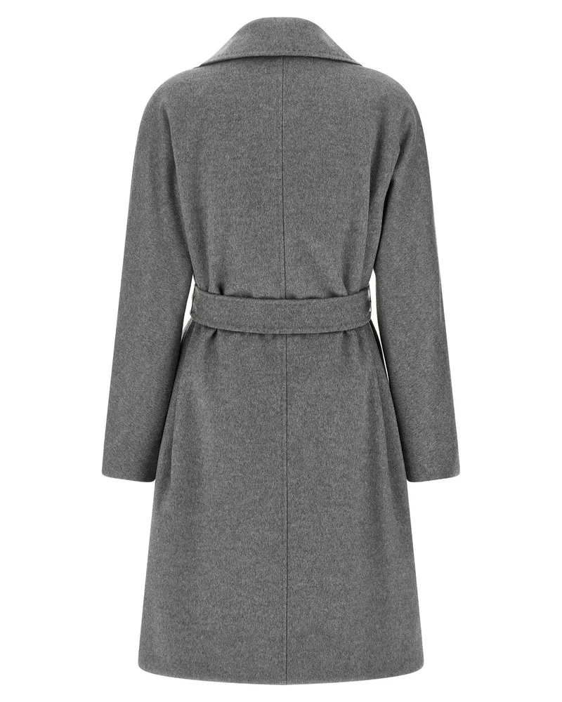 Max Mara Ravenna Coat — Gray Gray