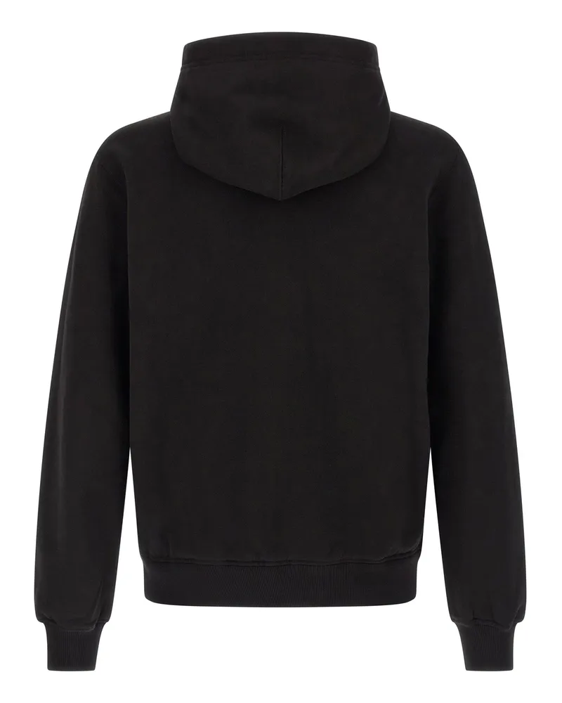 Dolce & Gabbana Embroidered Coat of Arms Hoodie — Black Black