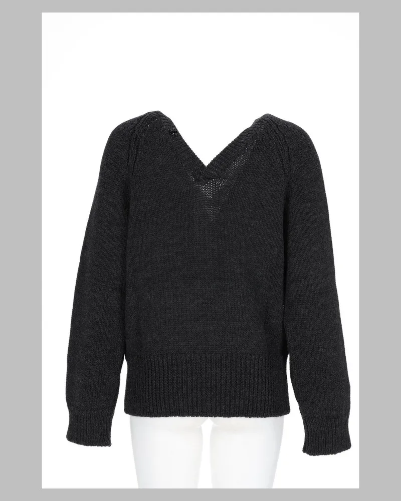 Our Legacy Merino Wool Cardigan — Gray Gray