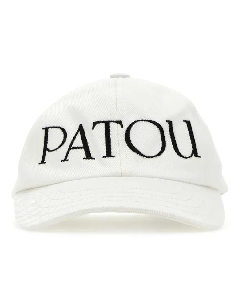 Patou Women's Logo-Embroidered Cotton Baseball Cap White White
