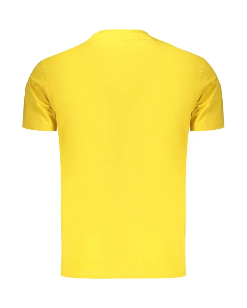 Napapijri Cotton T-Shirt — Yellow Yellow