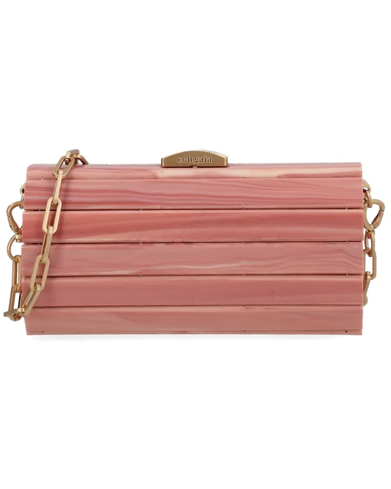 Cult Gaia Rolie Polie Clutch — Pink Pink