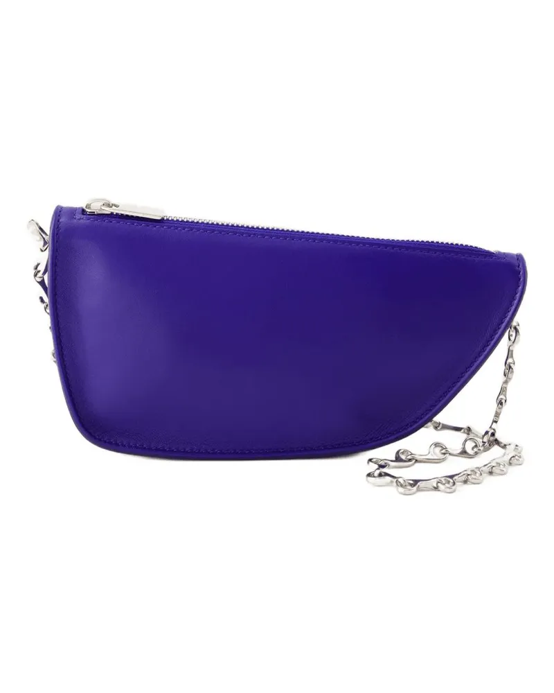 Burberry Unisex Clutch Blue Lambskin Blue