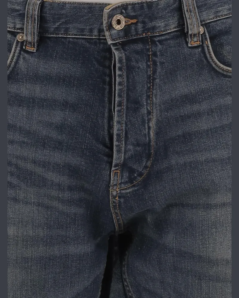 Emporio Armani Men's Jeans, Stretch Cotton Blue Blue