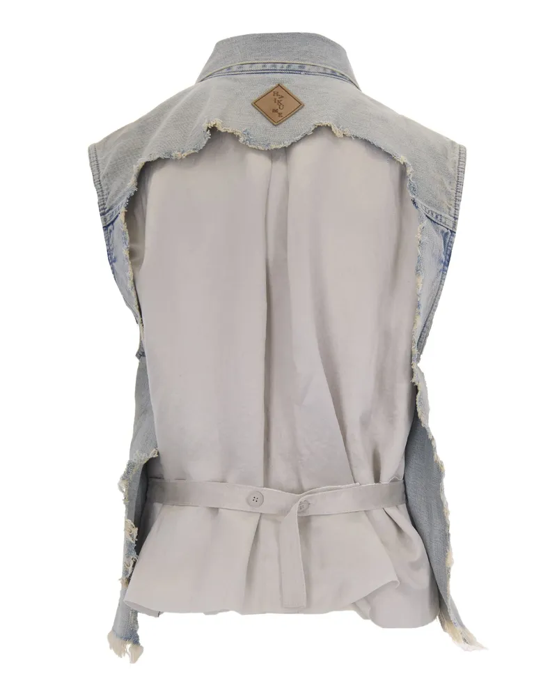 Haikure Women Gilet Ryder Dusty Blue (orco Waistcoats & Gilets Blue