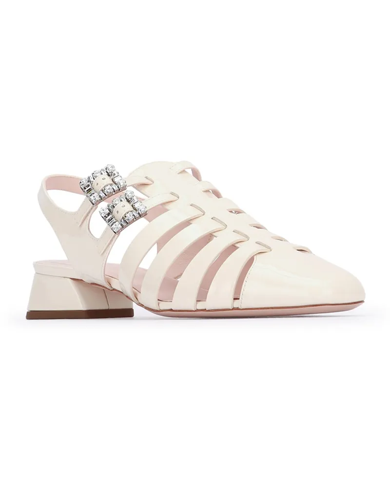 Roger Vivier Rvw54041740d1p C019 Cire Leather - Sole: Calf Sneaker Beige