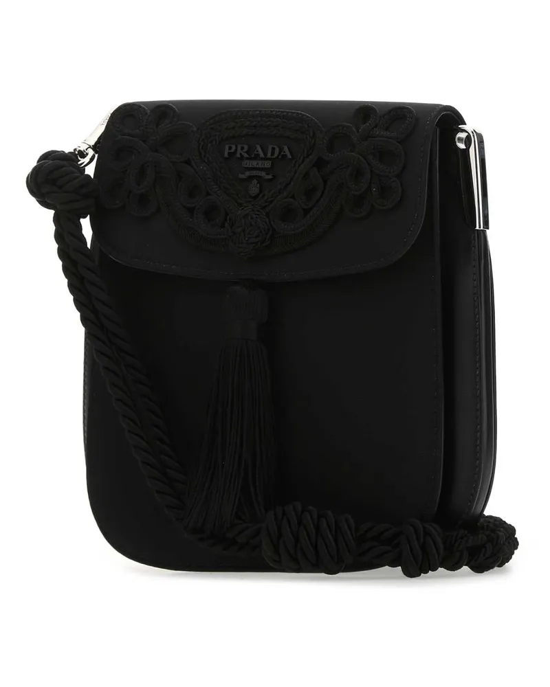 Prada Women's Black Nylon Crossbody Bag F0002 Borse A Tracolla Black