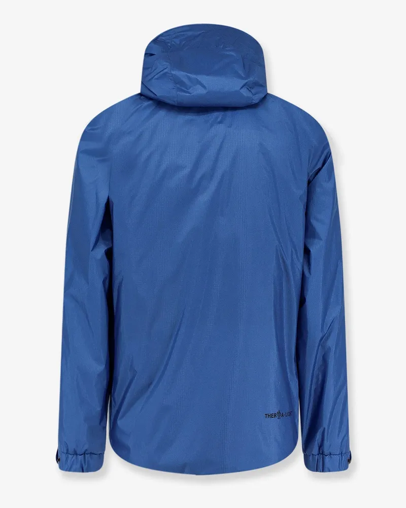 Moncler Men's Thurn Windstopper Jacket Blue Polyamide Blue