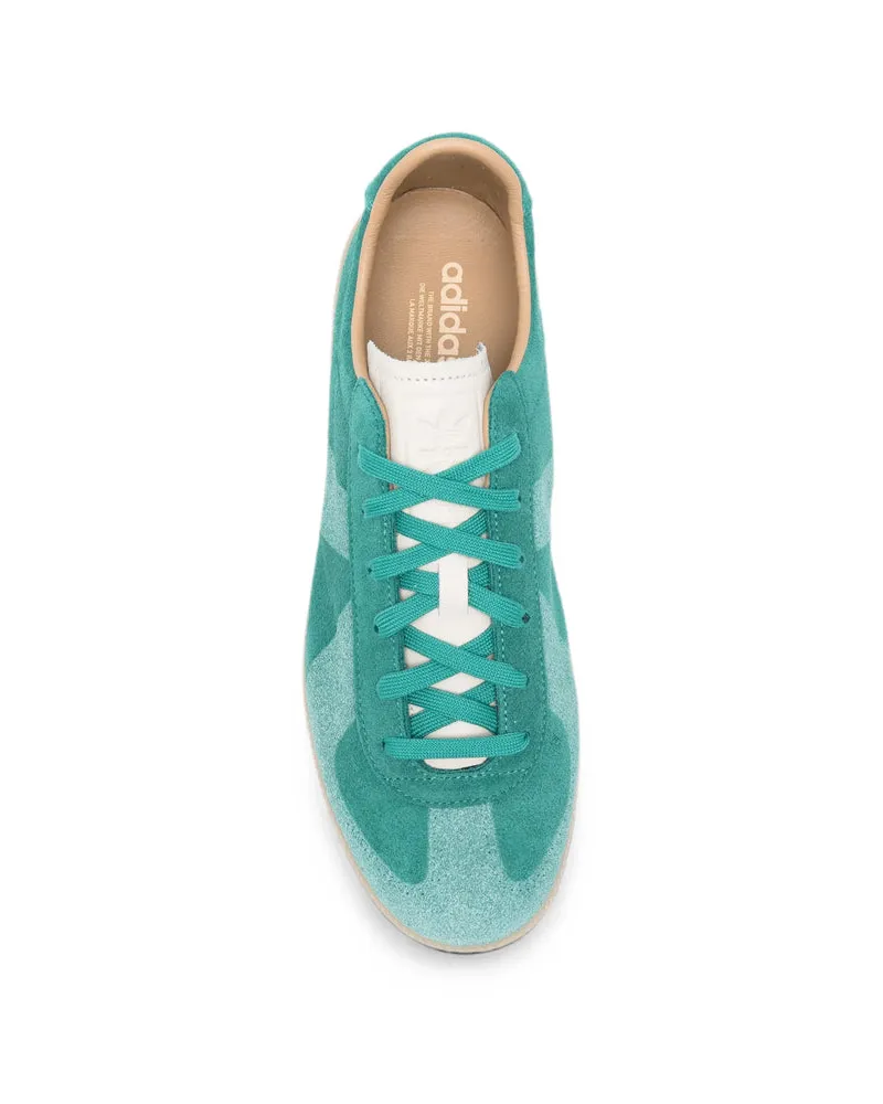 adidas Calf Suede Sneaker — Green Green