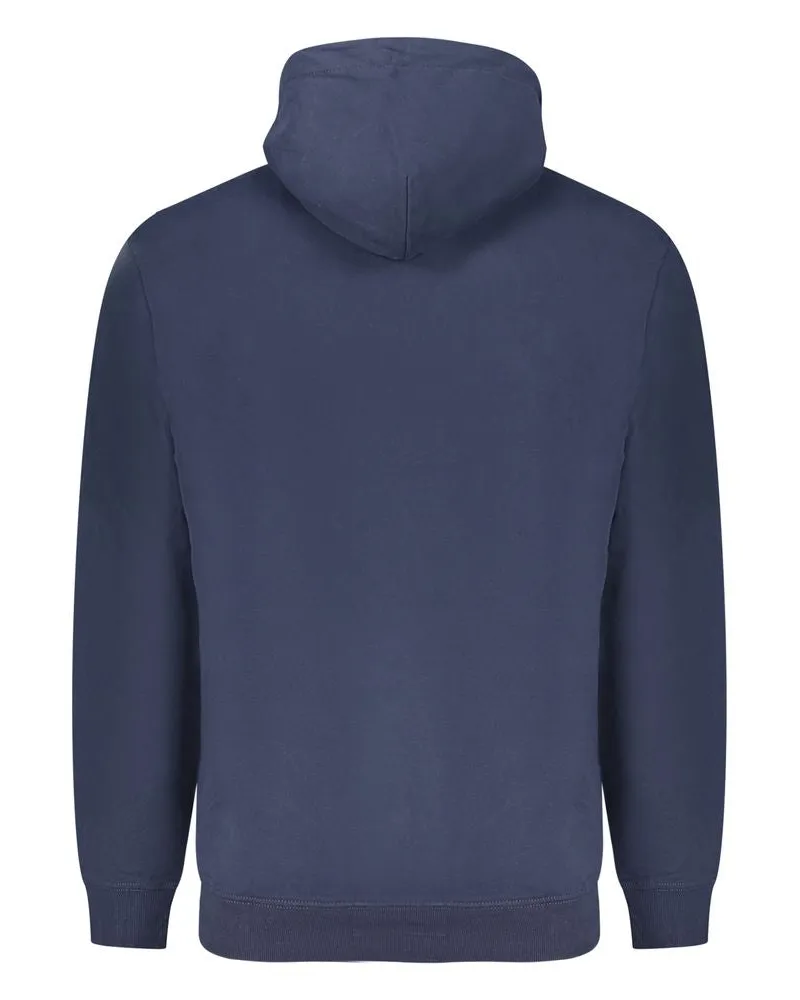 Tommy Hilfiger Logo-Print Hooded Sweatshirt — Navy Navy