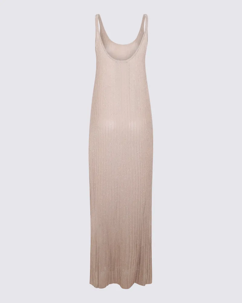 Max Mara Women's Dresses Oro _vi Othe Fibre Beige