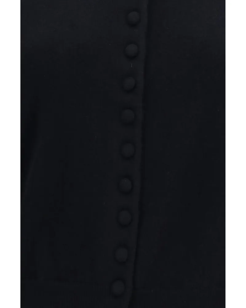 Lisa Yang Women's Cardigan Wilona Black Cashmere Sweatshirts Sweater Black