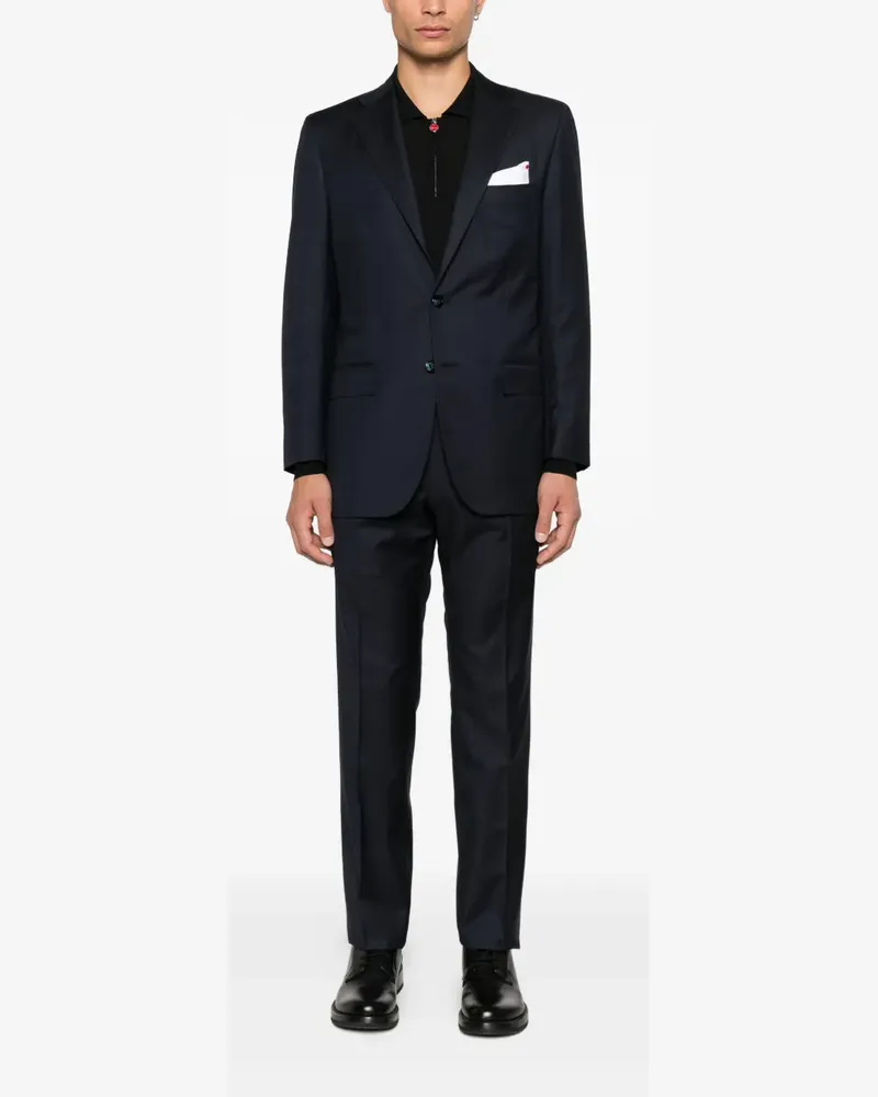 Kiton Women's Zip-Fastening Polo Shirt Aw25 M 