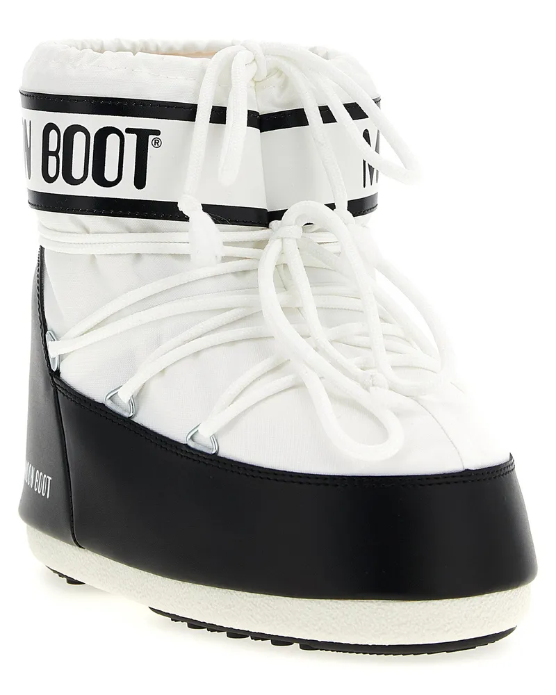 Moon Boot Icon Low Ankle Boot — White White