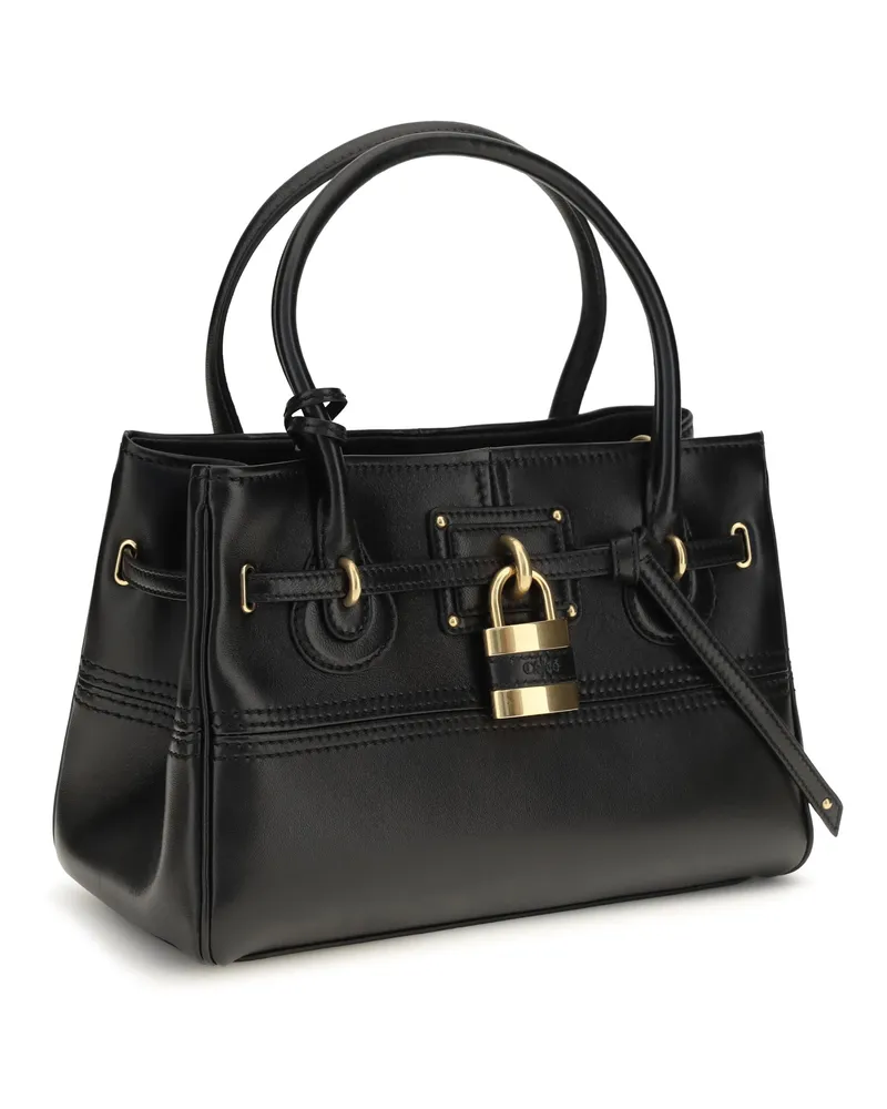 Chloé Paddington Shoulder Bag — Black Black