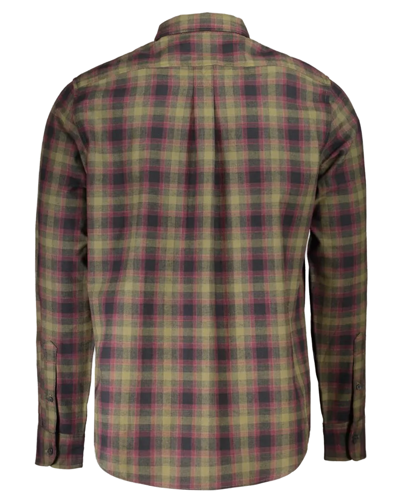 Timberland Tartan Cotton Shirt — Green Green