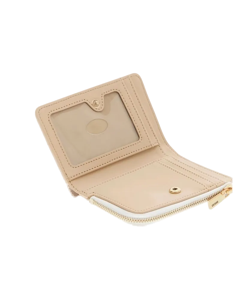 Guess Women's Wallet Off White Polyurethane Bags White