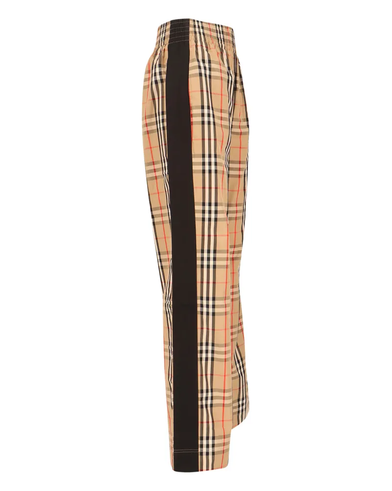 Burberry Women's Trousers Beige Cotton Beige
