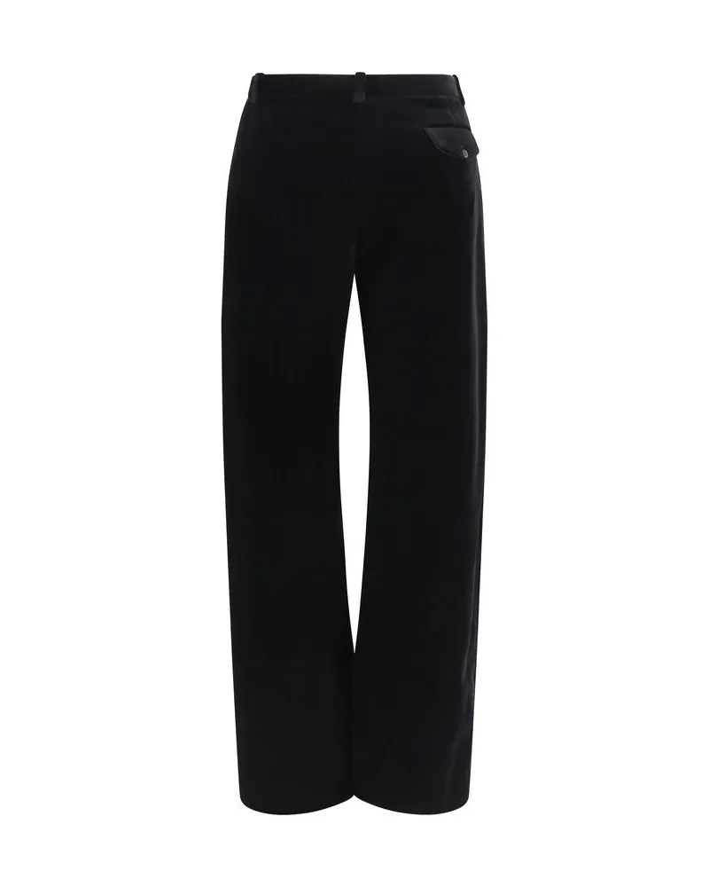 KHAITE Hunter Trousers — Black Black