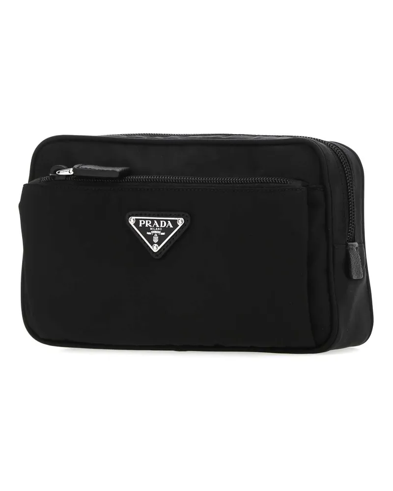 Prada Men's Black Re-Nylon Belt Bag Nero Poliammidericiclata-Vitello Marsupi Black