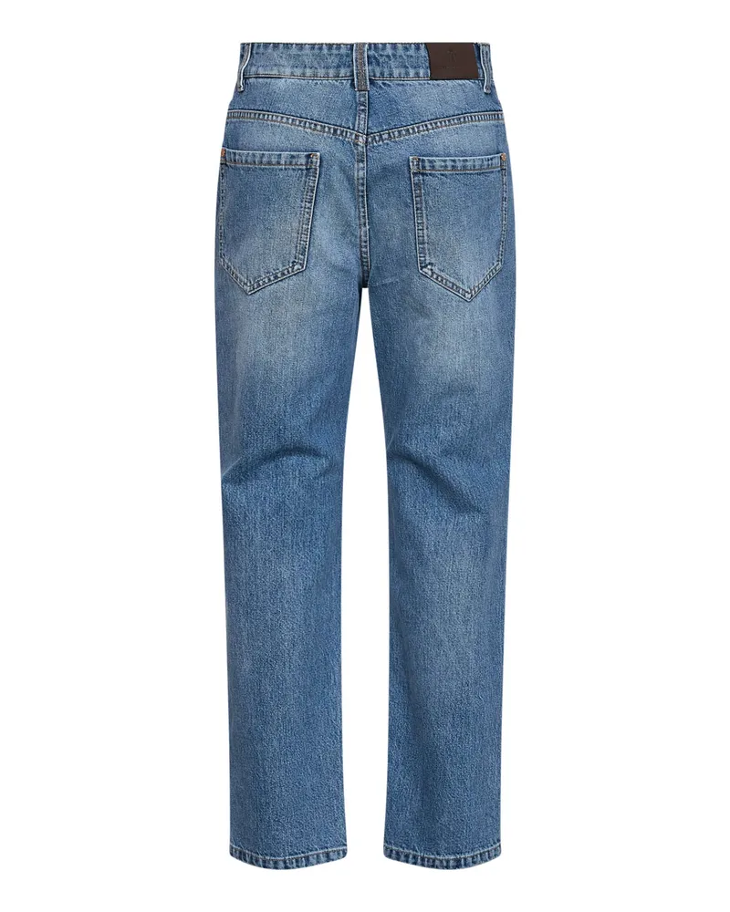 Brunello Cucinelli Women's Jeans Retro Blue Denim Cotton Blue