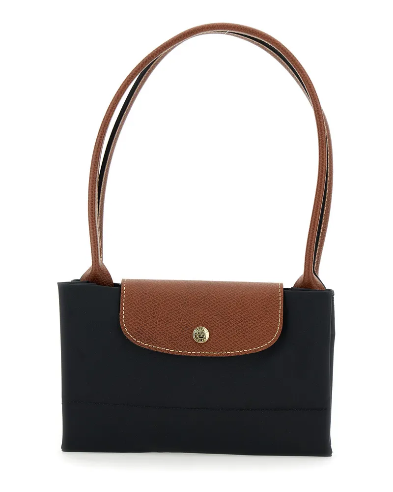 Longchamp Women's Shoulder Bag Le Pliage Original Black Polyamide Tote Black