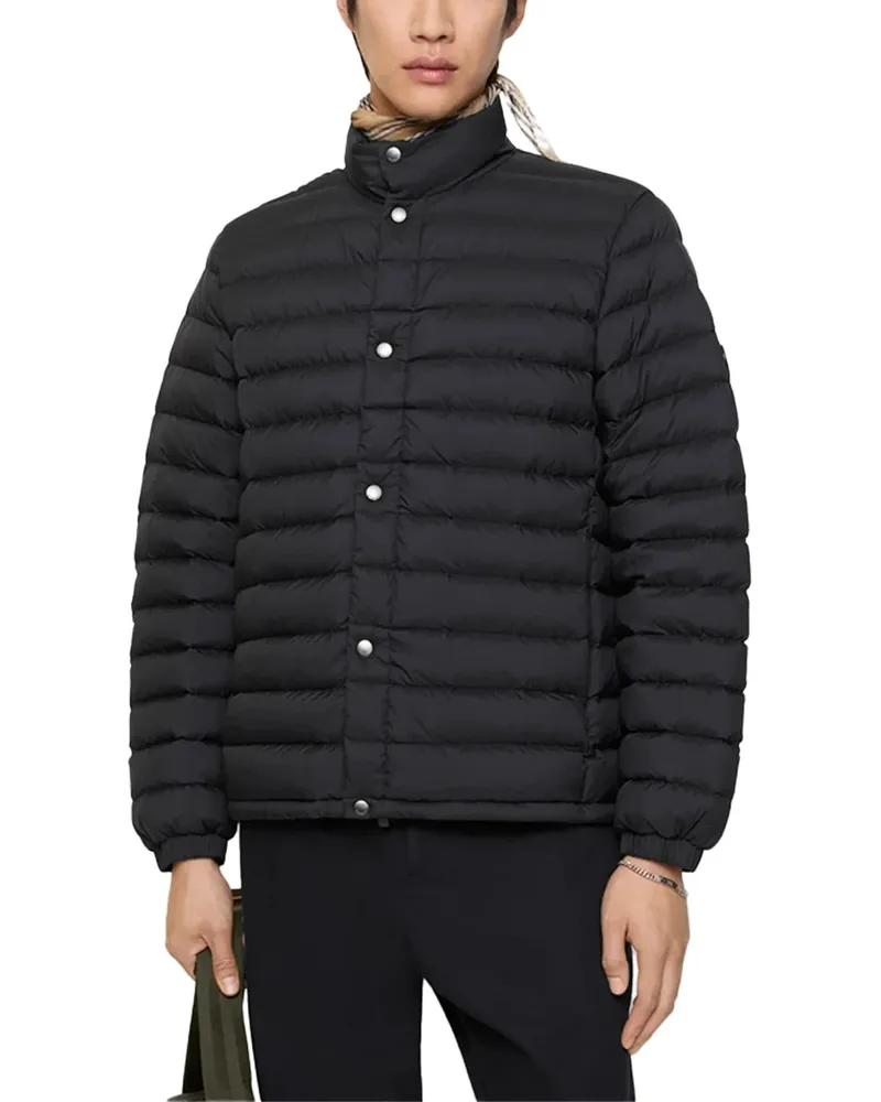 Burberry Quilted Nylon Down Jacket — Black Black
