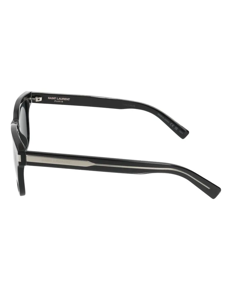 Saint Laurent Men's Sunglasses  Sl 711 001 Black Crystal 19-145 Acetate Black