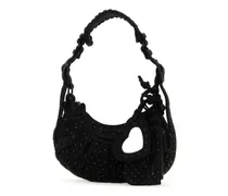 Le Cagole XS Shoulder Bag — Black