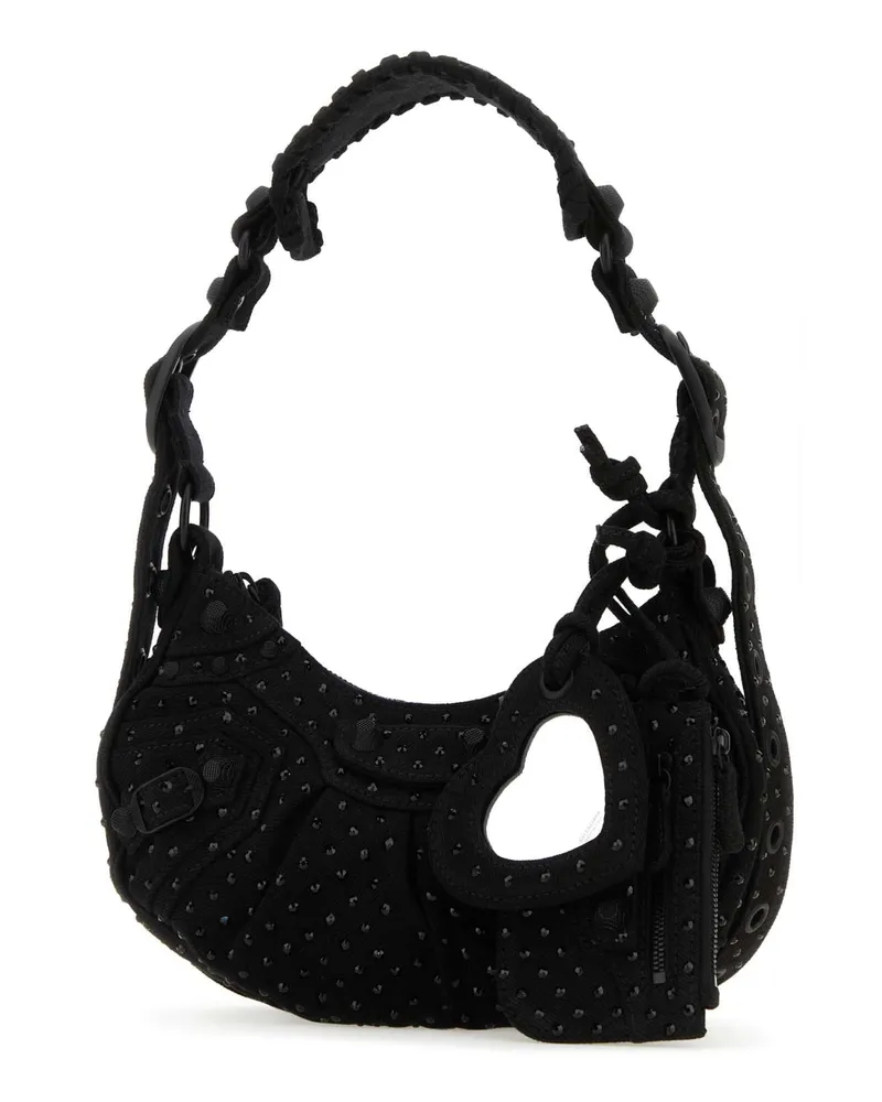 Balenciaga Le Cagole XS Shoulder Bag — Black Black