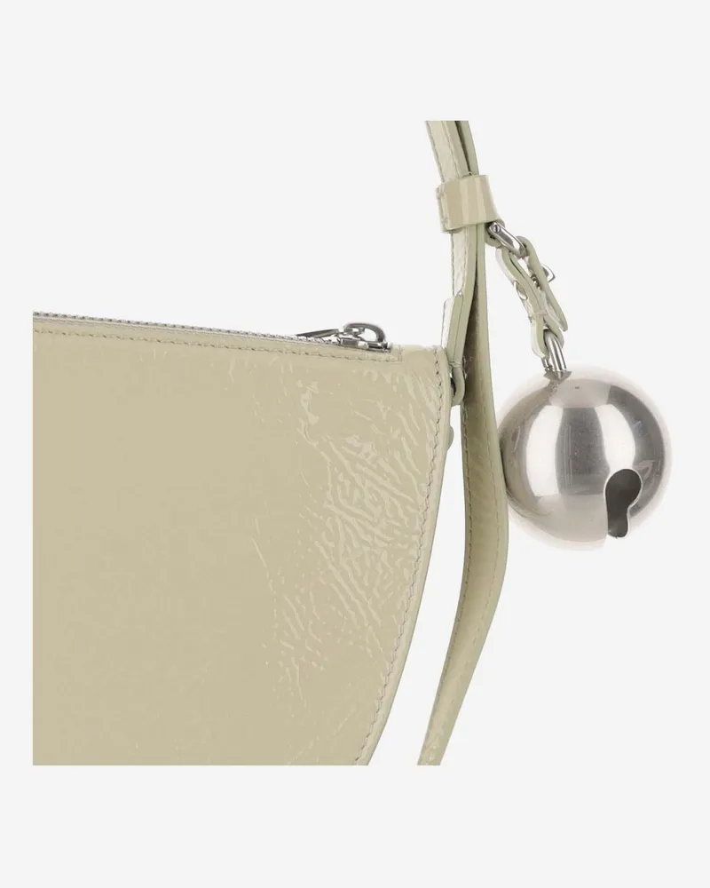 Burberry Women's Mini Shield Bag Beige Leather Calfskin Shoulder Beige