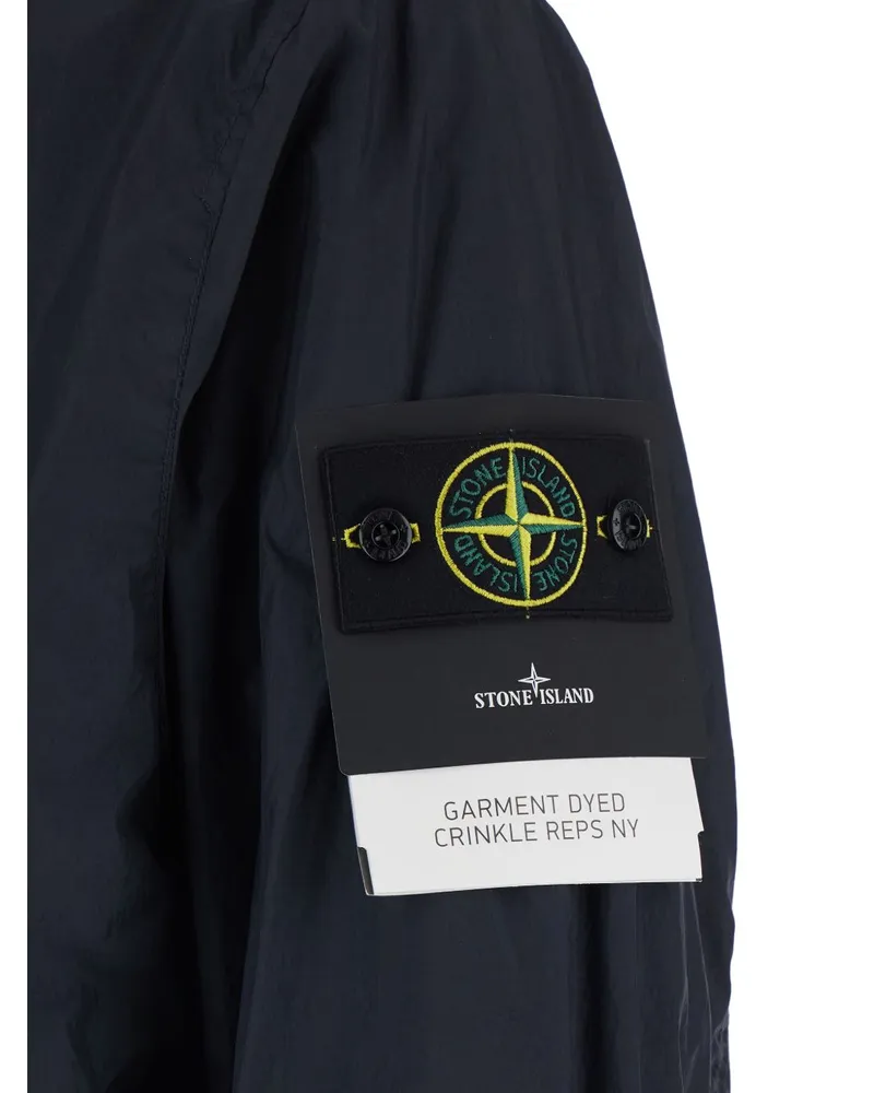 Stone Island Lightweight Zip Blouson Blouson Jacket — Navy Navy