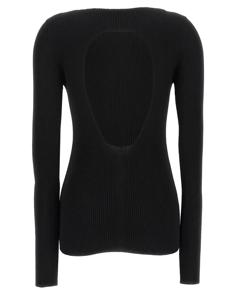 Rick Owens Women's Black Wool Cardigan Clothing Black