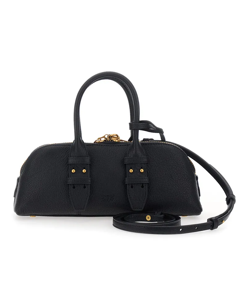 Pinko Women's Handbag With Black Leather Handles Handbags Hand Bags Black