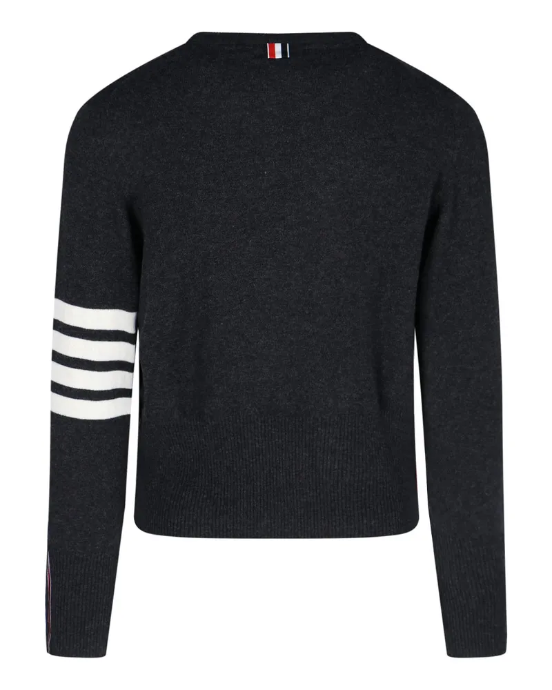 Thom Browne Men's Sweaters Black Cashmere Black