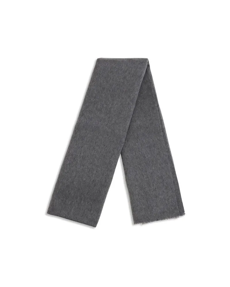 Jacquemus Merino Wool Scarf — Gray Gray
