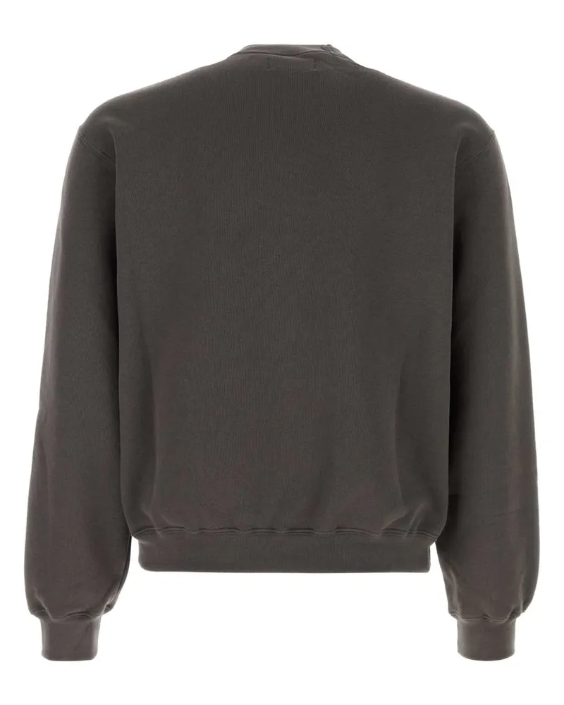 Magliano Men's Charcoal Cotton Sweatshirt 37_brown Exterior: Felpe Gray