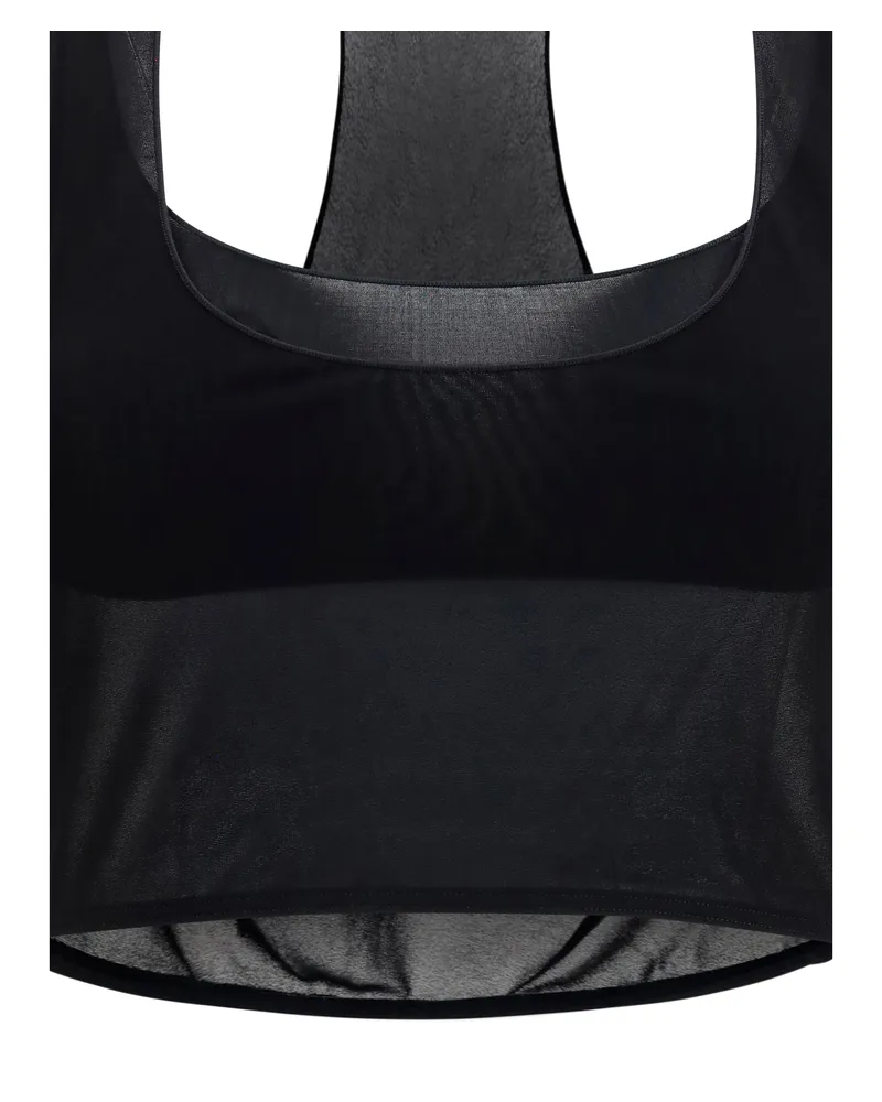 Gucci Women Bralette Viscose Black Tops Top Black