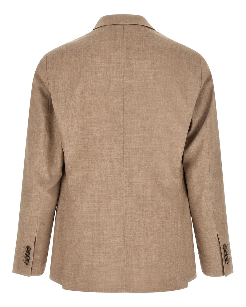 Tagliatore Montecarlo Pant Suit — Beige Beige