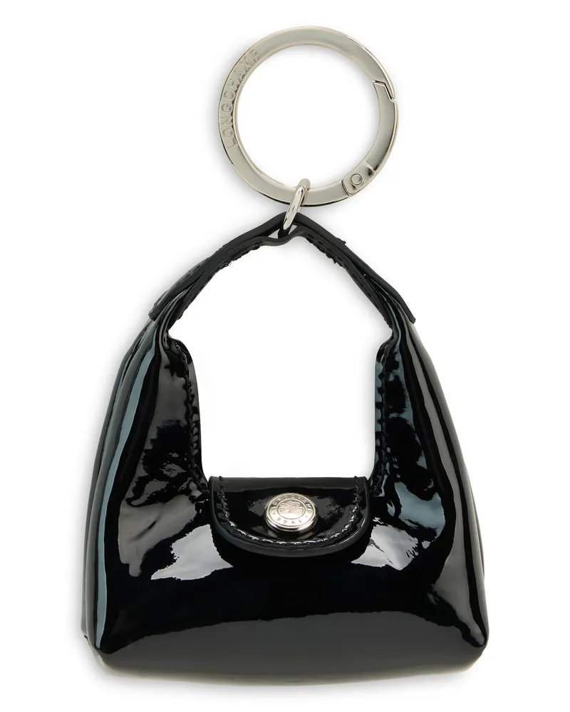 Longchamp Leather Bag — Black Black