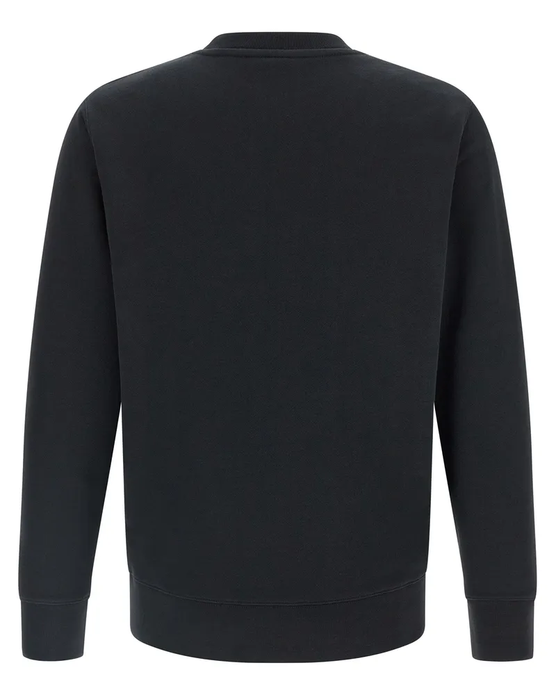 Kitsuné Men Black Cotton Sweatshirt Clothing Black