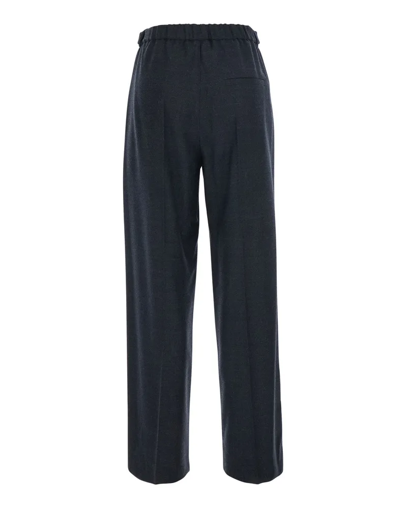 TELA Women's Trousers Tech Fabric Grey Gray