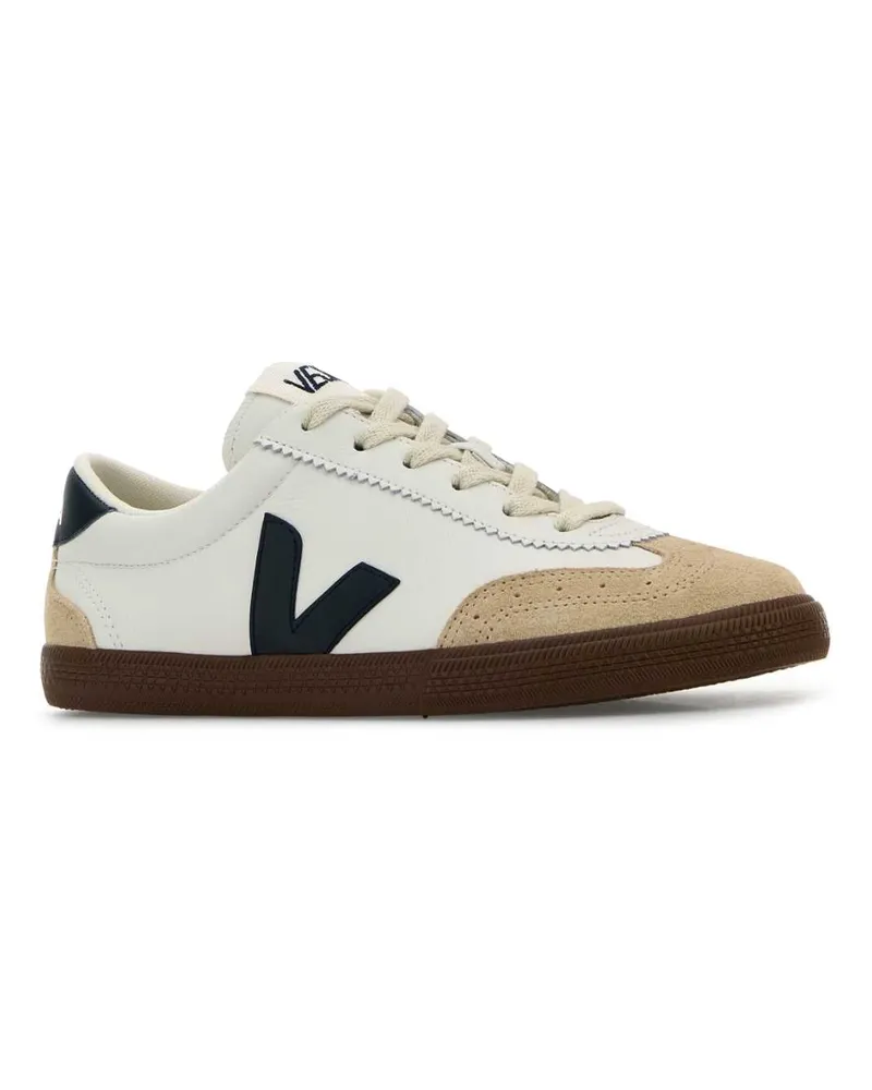 VEJA Men's Volley Whitenauticobark Sneaker White