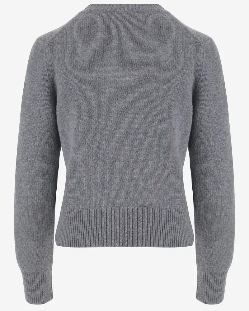 Burberry Wool and Cashmere Cardigan — Gray Gray