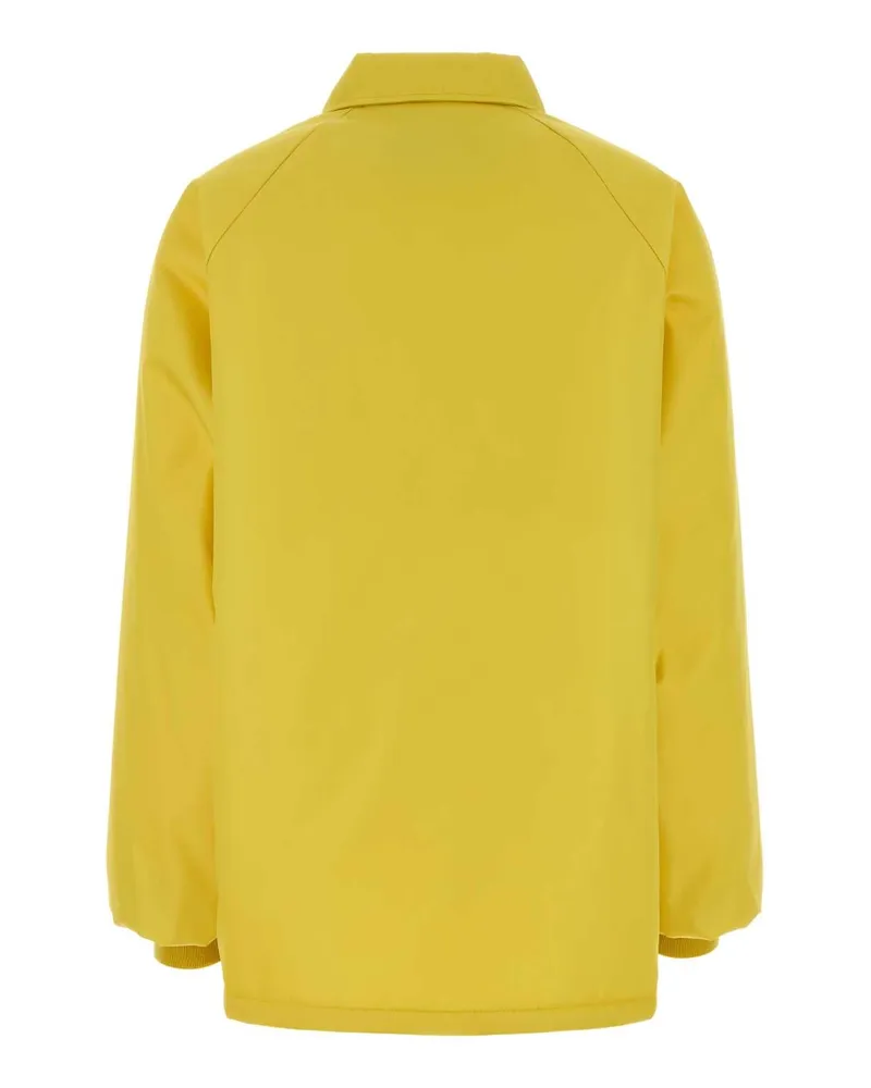 Prada Women's Yellow Re-Nylon Jacket Cedro Giubbini Yellow