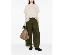Round-Neck Short-Sleeve T-Shirt — White