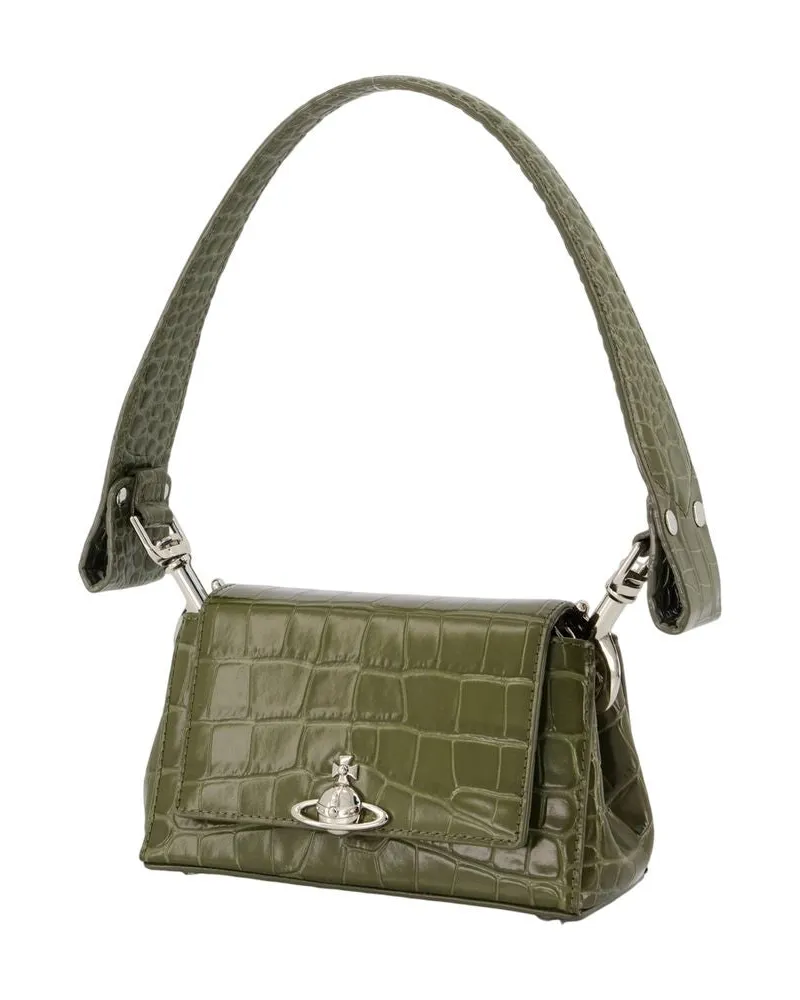 Vivienne Westwood Hazel Shoulder Bag — Green Green